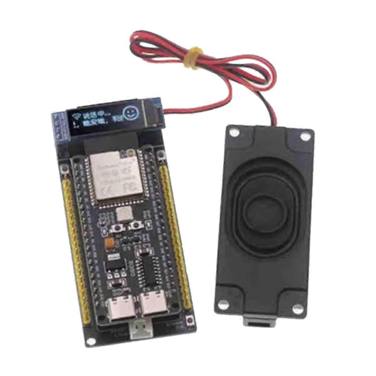 AI Voice Chat Robot ESP32-S3 Development Board with 0.91-Inch OLED Display DeepSeek for Student Edu