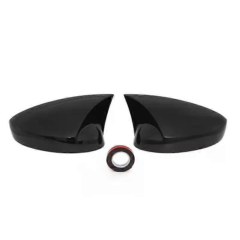 For For Honda Civic 11th 2022-up 2pcs Rearview Mirror Cover Caps Side Wing Rear view Covers Shell Cap Housing No Turn Signal Light
