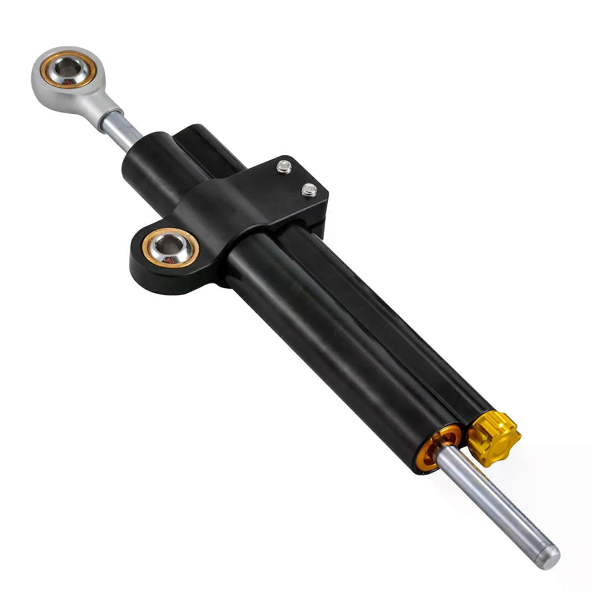 Universal Steering Damping Stabilizer for Honda Kawasaki Yamaha Suzuki Ducati Motorcycles 258mm Balance Bar Shock Absorber