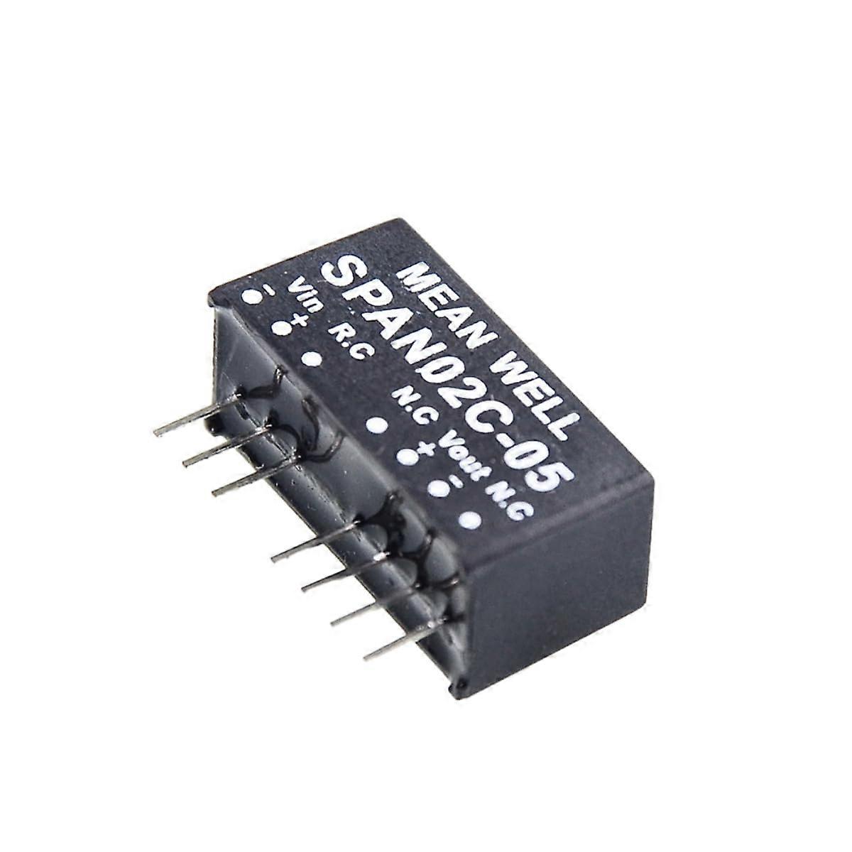 Mean Well Span 2W 5V 0-400mA Supply Power Converter SPAN02E-05 DIP Package DC-DC
