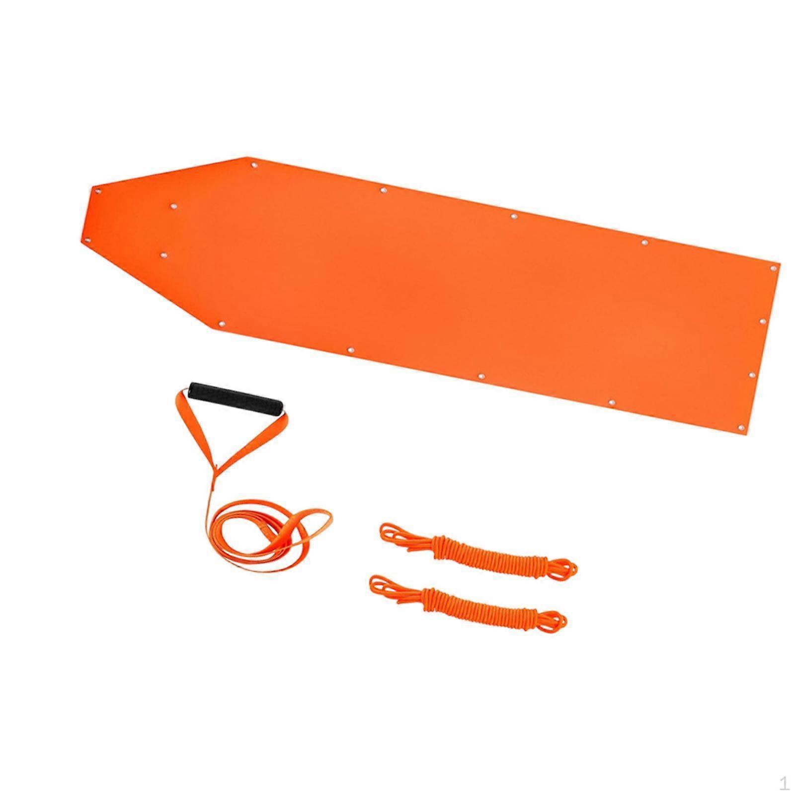 Deer Drag Sled Portable Gear Game Slide for Transporting Camping Ice Fishing