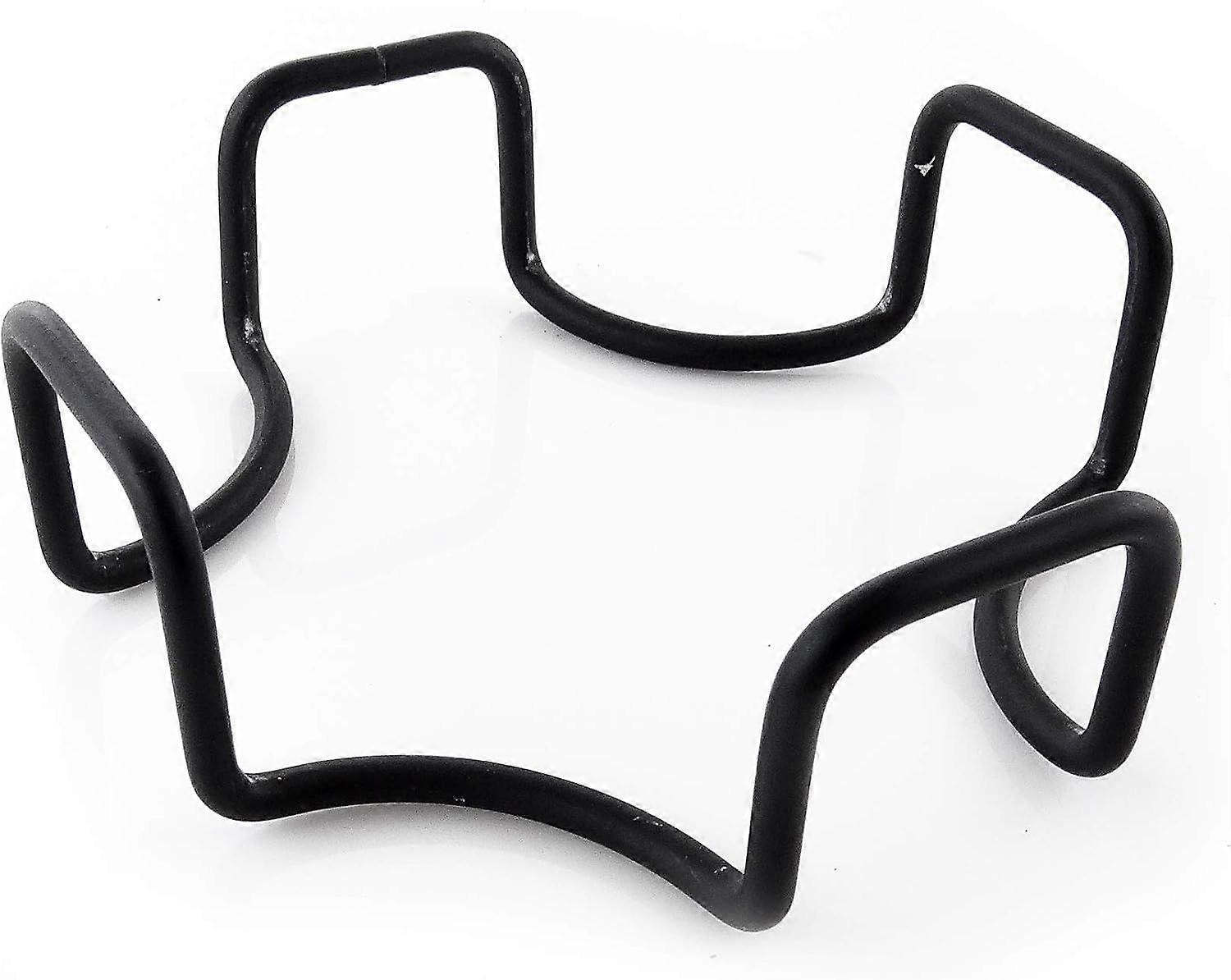 1 support de sous-verre en fer forgé noir pour sous-verres carrés ou ronds