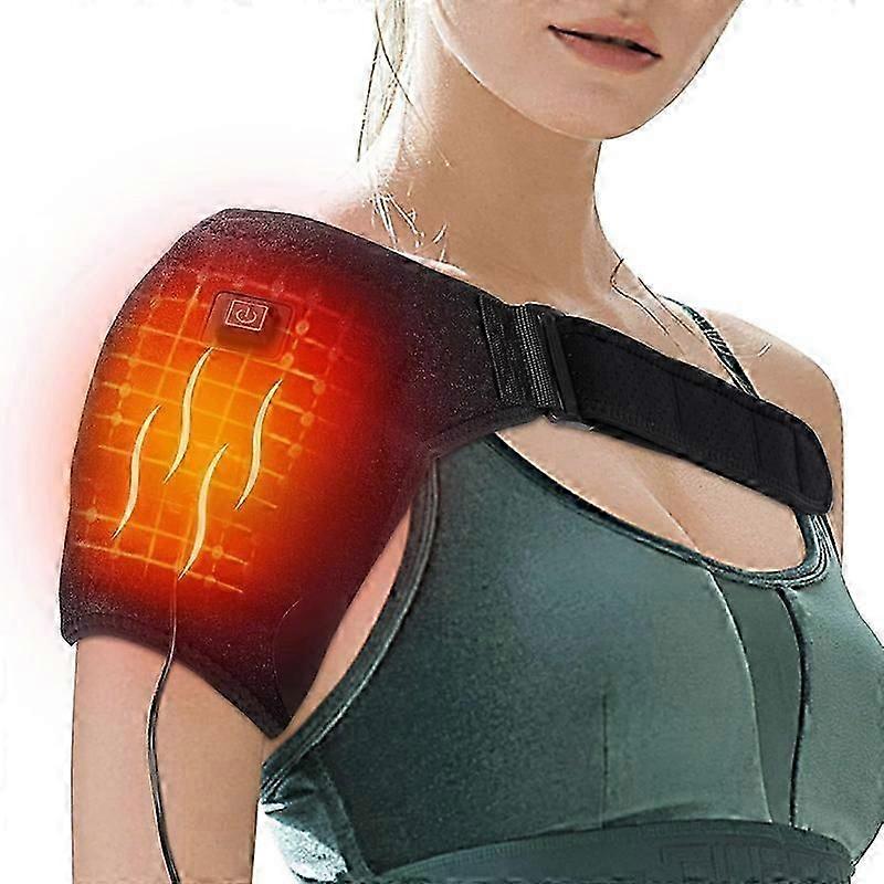 Shoulder Heating Pad Heated Wrap, 3 Heat Levels Heating Pad