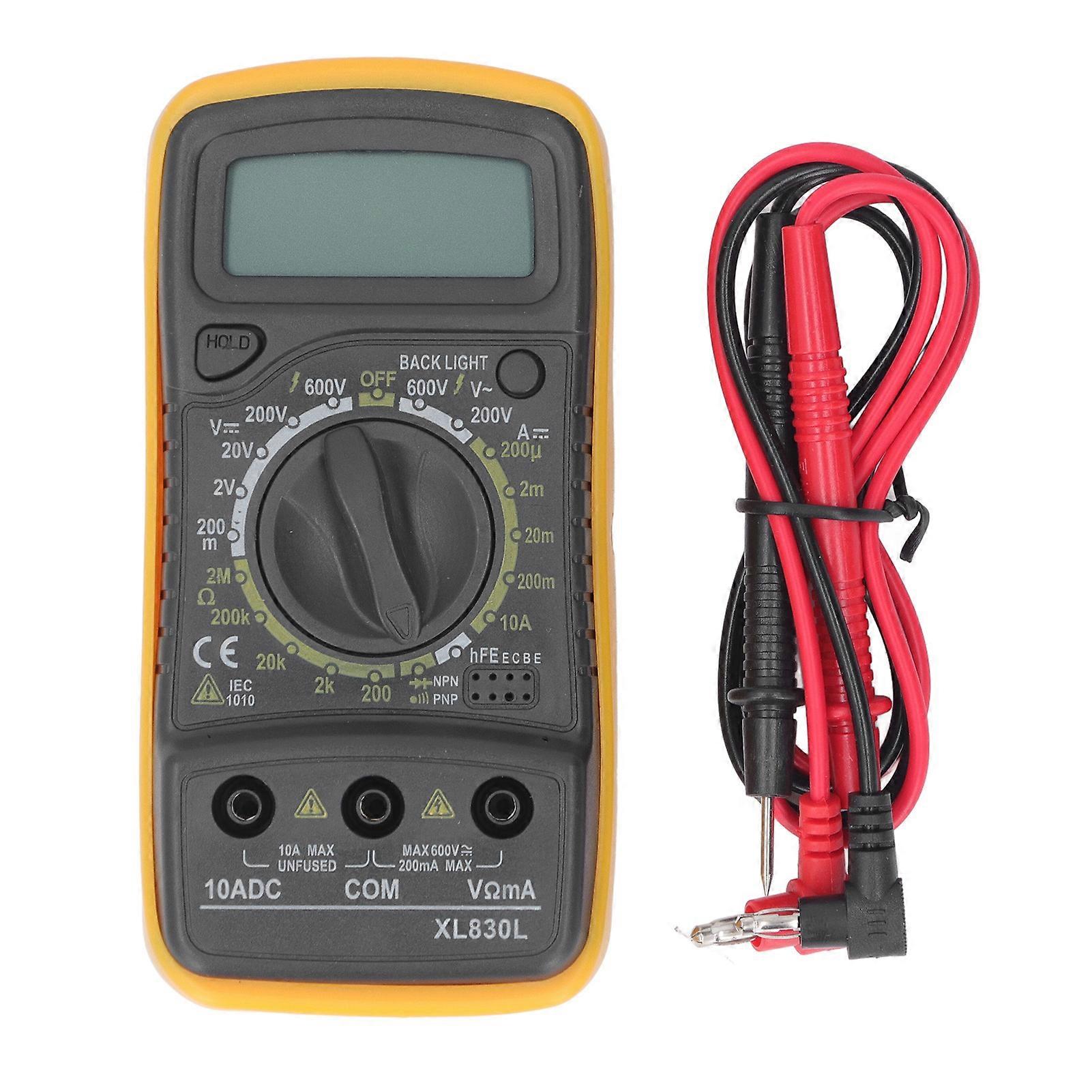 Digital Multimeter High Accuracy Multifunctional Resistance Current Voltage Meter for Industry