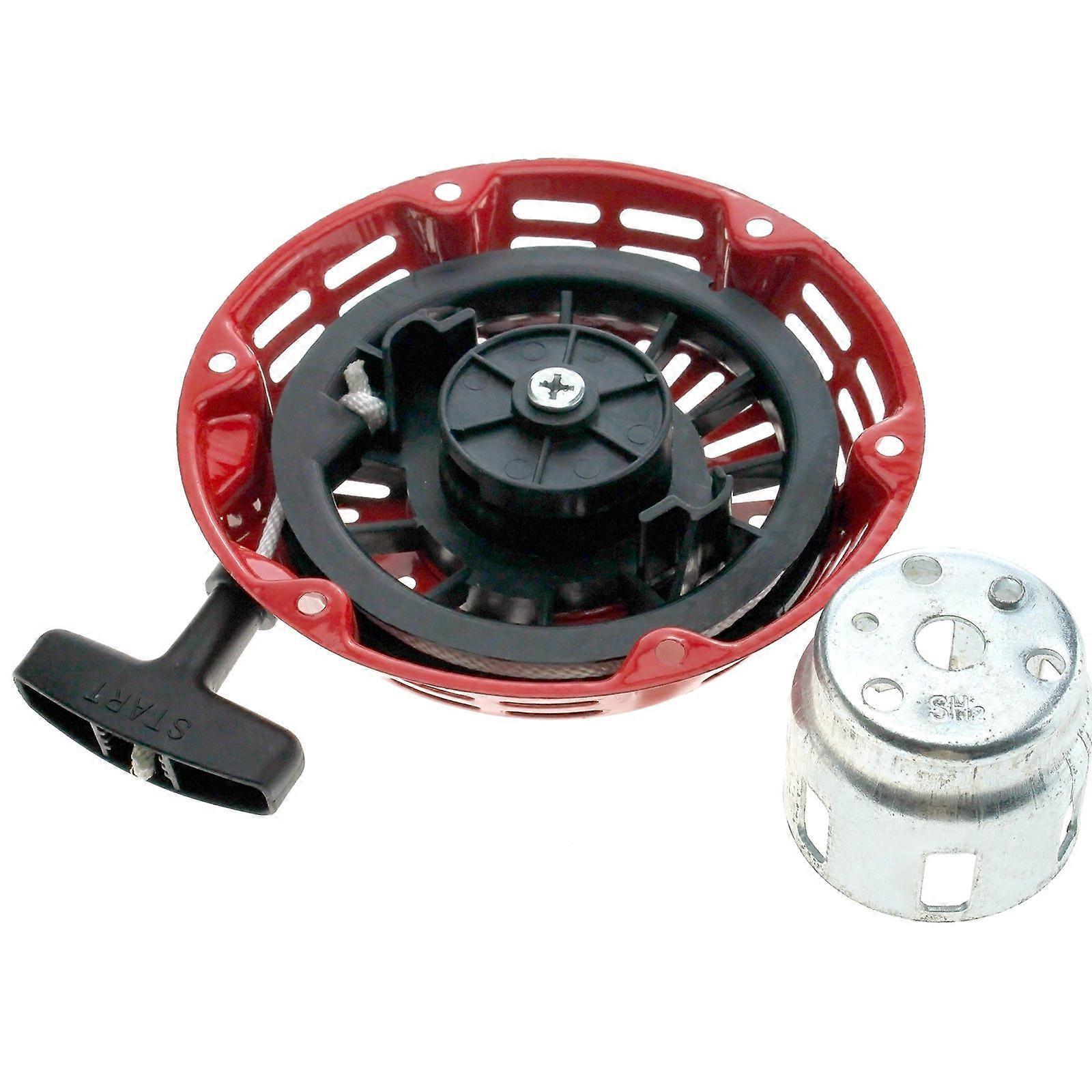 Pull Start Red Recoil Cover for Honda GX120 GX160 Engines - Durable Replacement Part