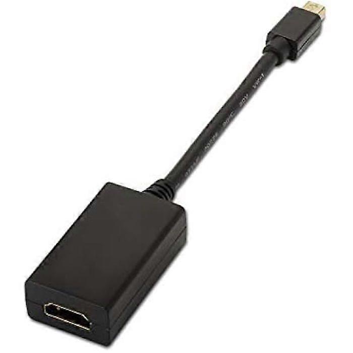 AISENS A125 – 0137 – 15cm Mini DP to HDMI Converter, Black Color
