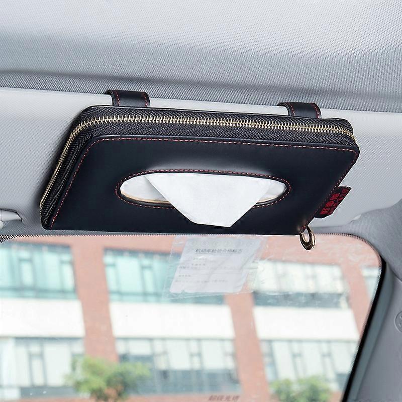 Car Sun Visor Skylight Hanging Tissue Box