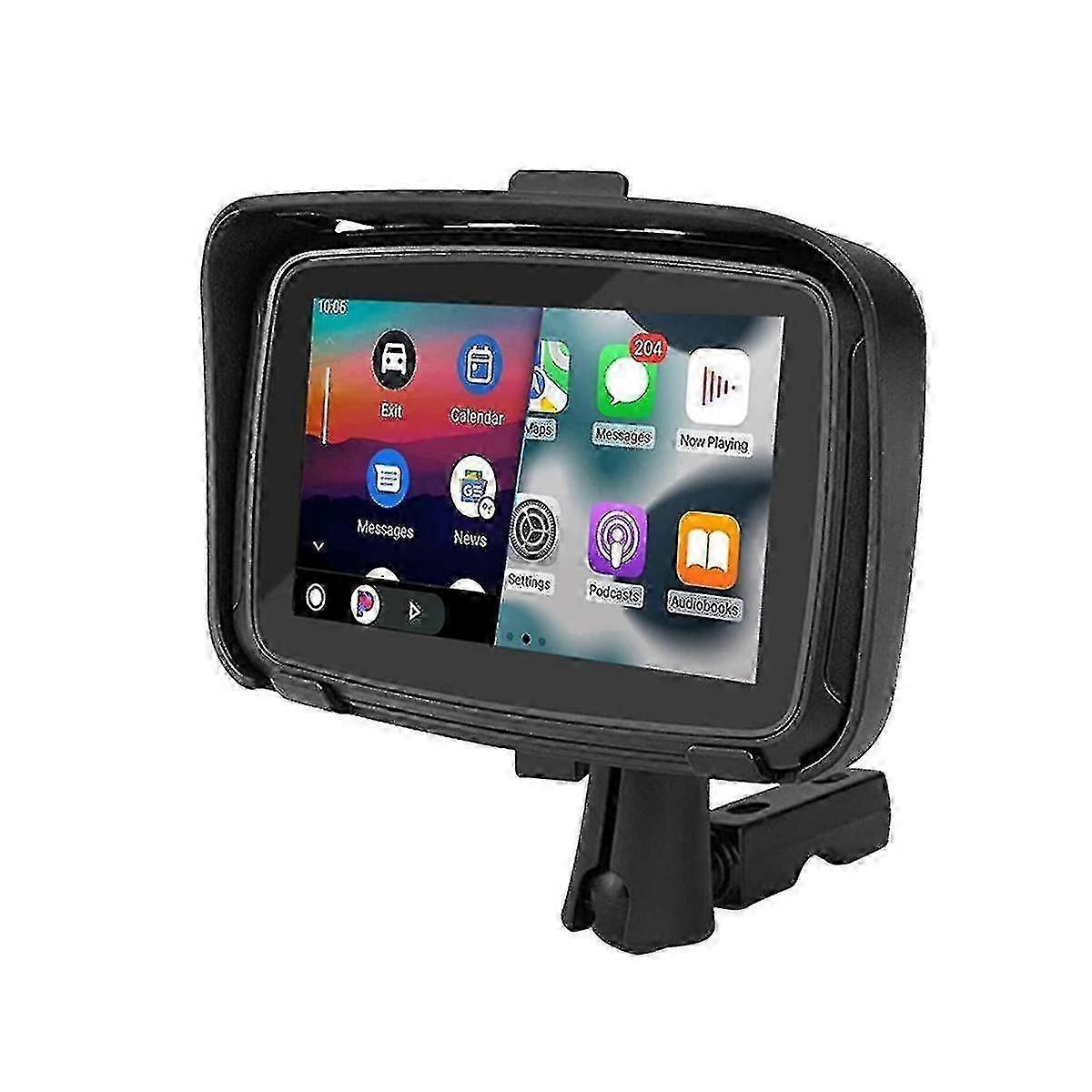 5 Inch Motorcycle Navigator Gps Lcd Display Universal