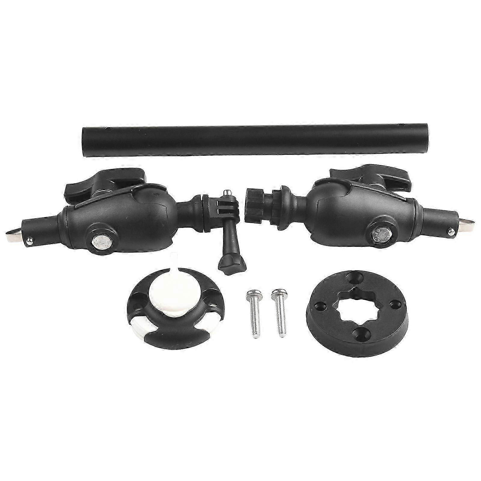 Kayak Canoe Camera Mount Base Safety Camera Holders Marine Boat Camera Bracket Inflatable Boats Adjustable Angle Support Rod
