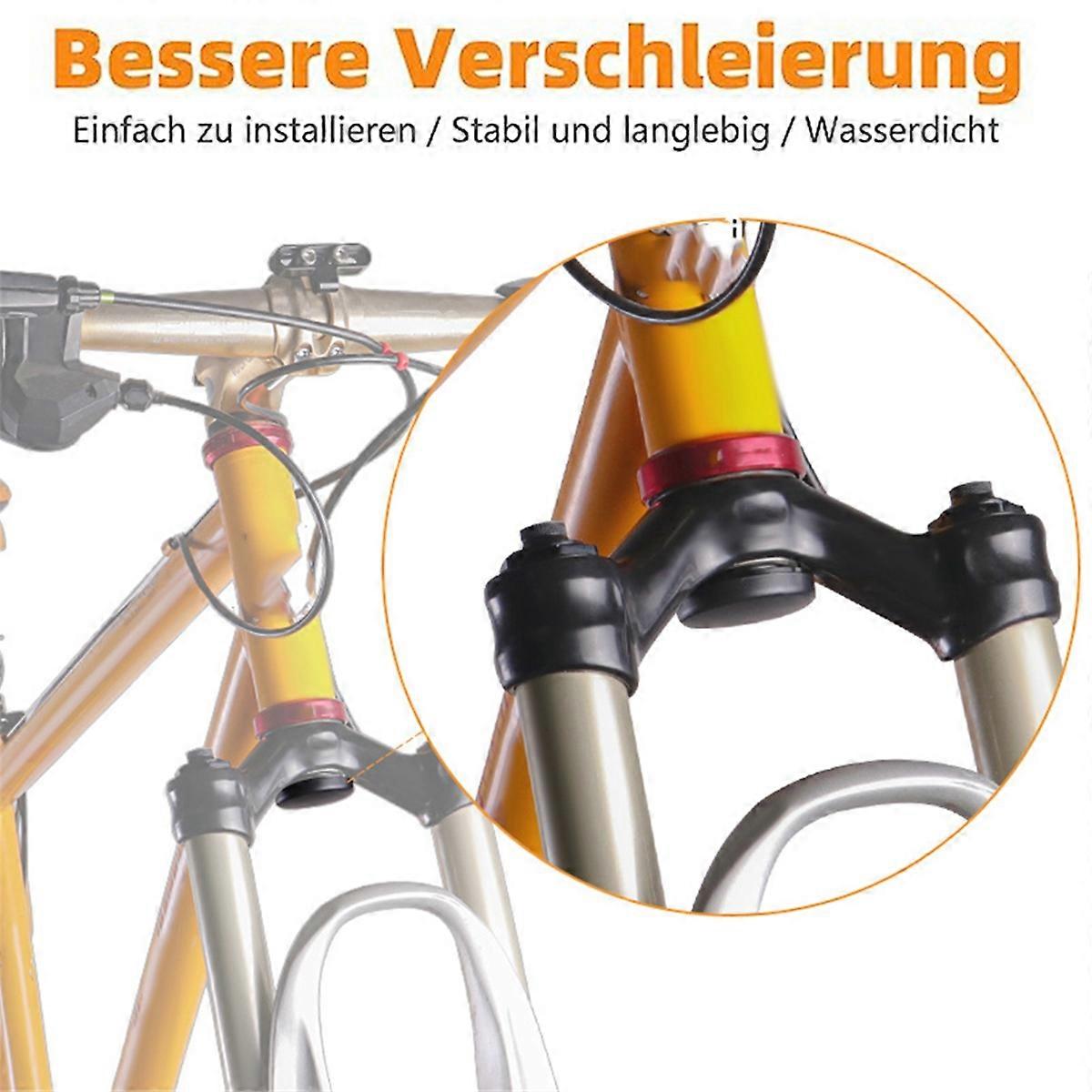 Bicycle Antitheft Front for Down Tube Bracket Protective Shell Mountain Bike Front Fork Expansion Lo