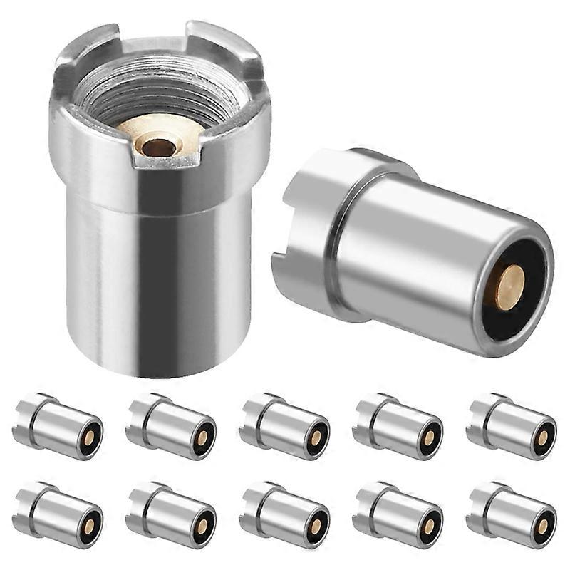 12 sztuk adapterów z gwintem gwintowanym, magnetyczny konwerter, adapter z pierścieniem gwintowanym