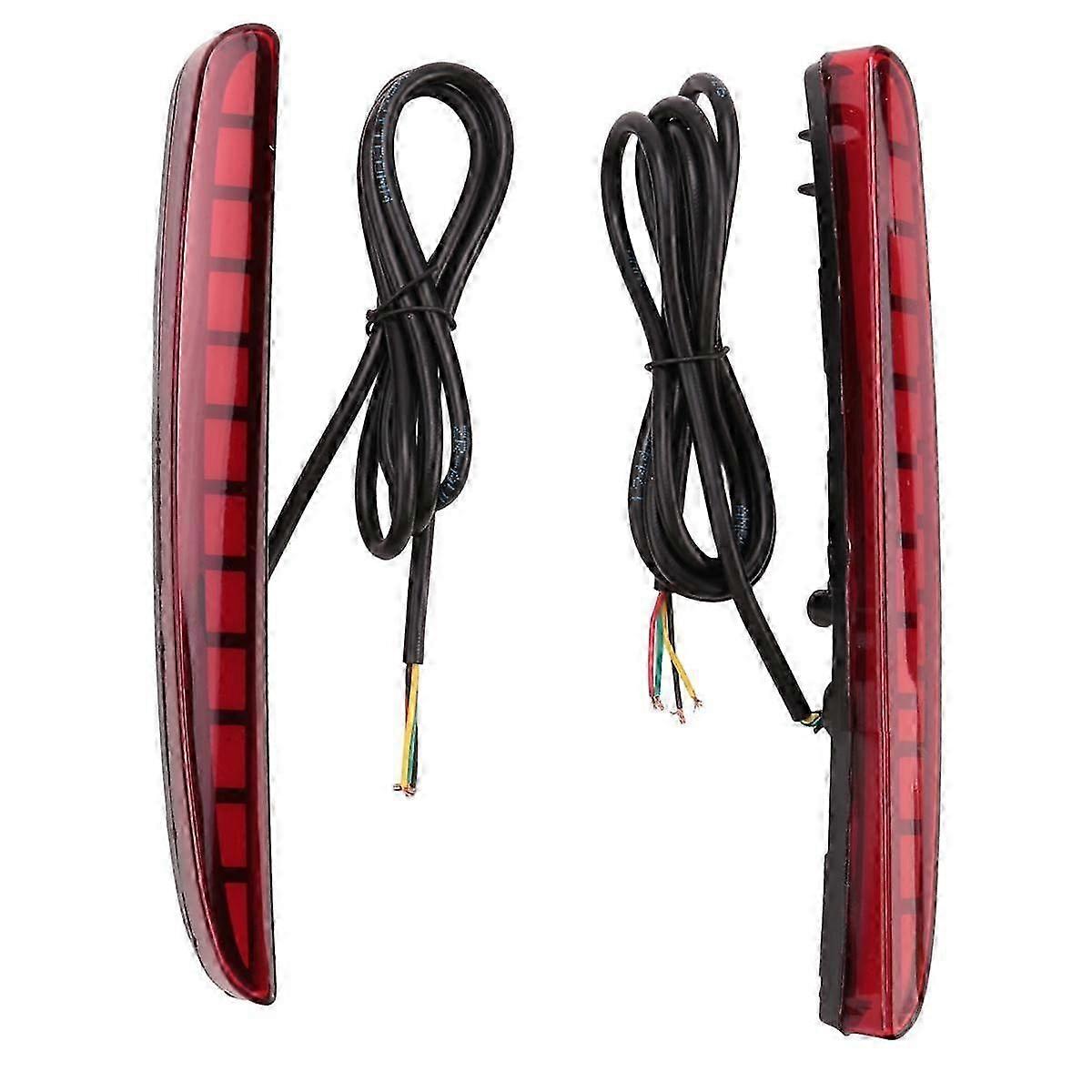 For 2017-2018 Type R Hatchback Led Brake Light Rear Bumper Reflector Driving Fog Lamp