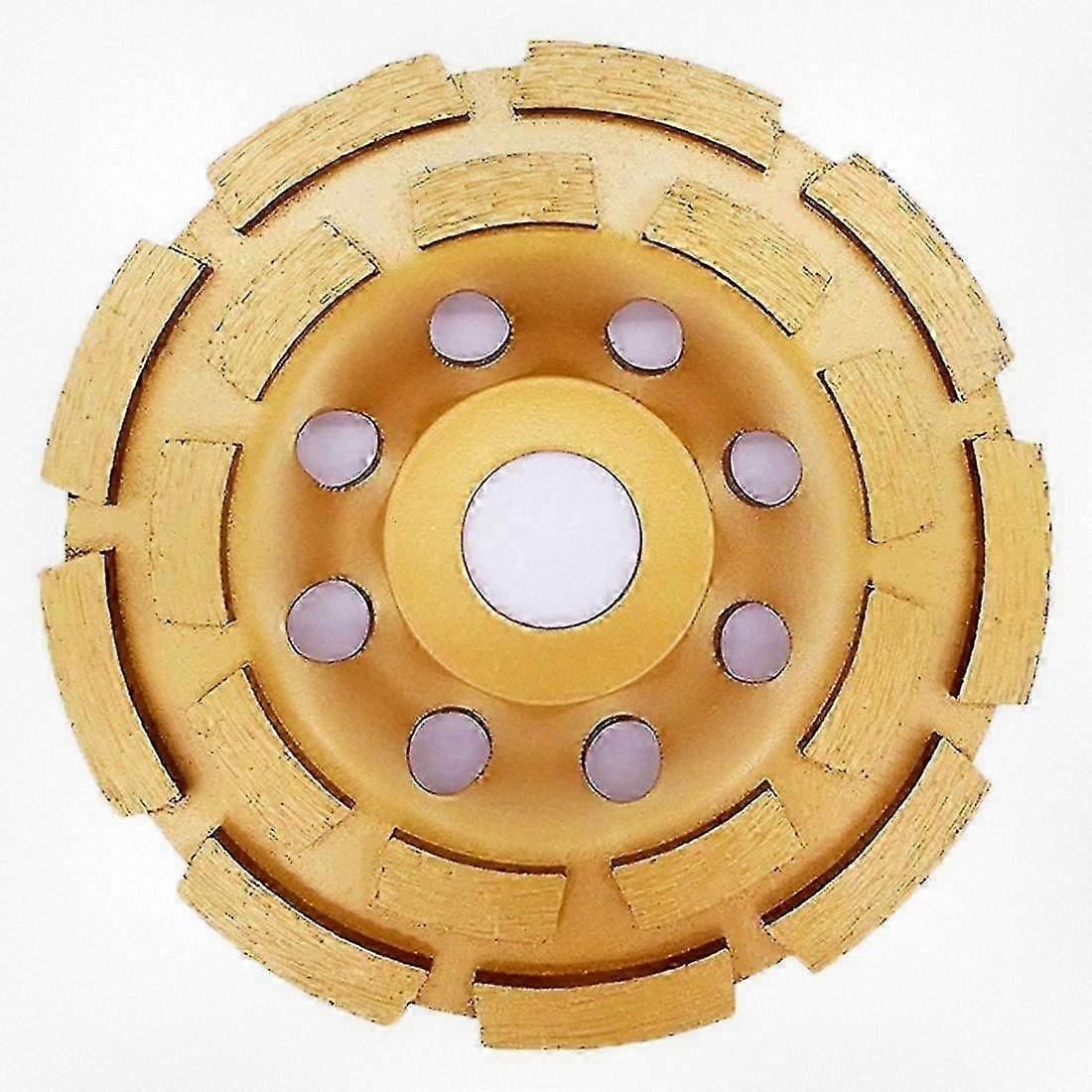 Diamond Grinding Wheel 115 X 22.2 Mm - Suitable for Concrete, Granite, Stone, Marble, Masonry, Brick, Roughcast, and Waxed Concrete Applicat
