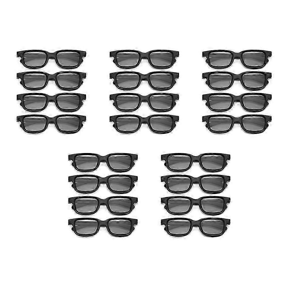 20Pcs Polarized Passive 3D Glasses for Cinema IMIX Screen