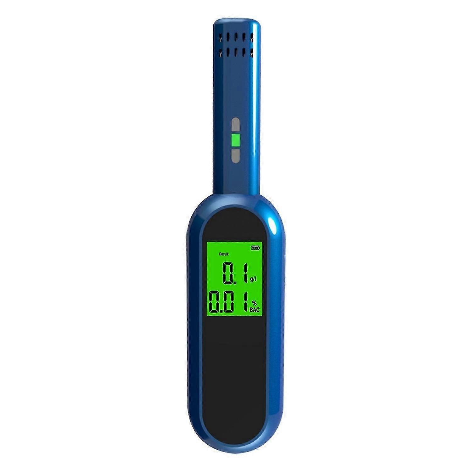 Portable Breath Alcohol Tester with LCD Screen Digital Breathalyzer Blowing Alcohol Tester Hand-held