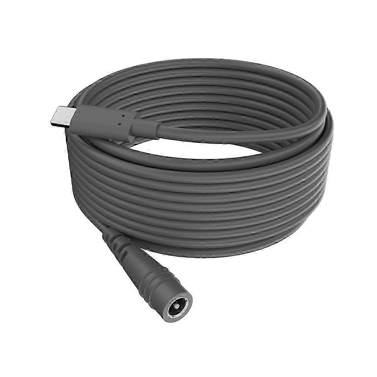 For Mini USB C to DC Female Cable Overload Short Circuit Protection Type-C to DC Replacement Cable 10 Meters