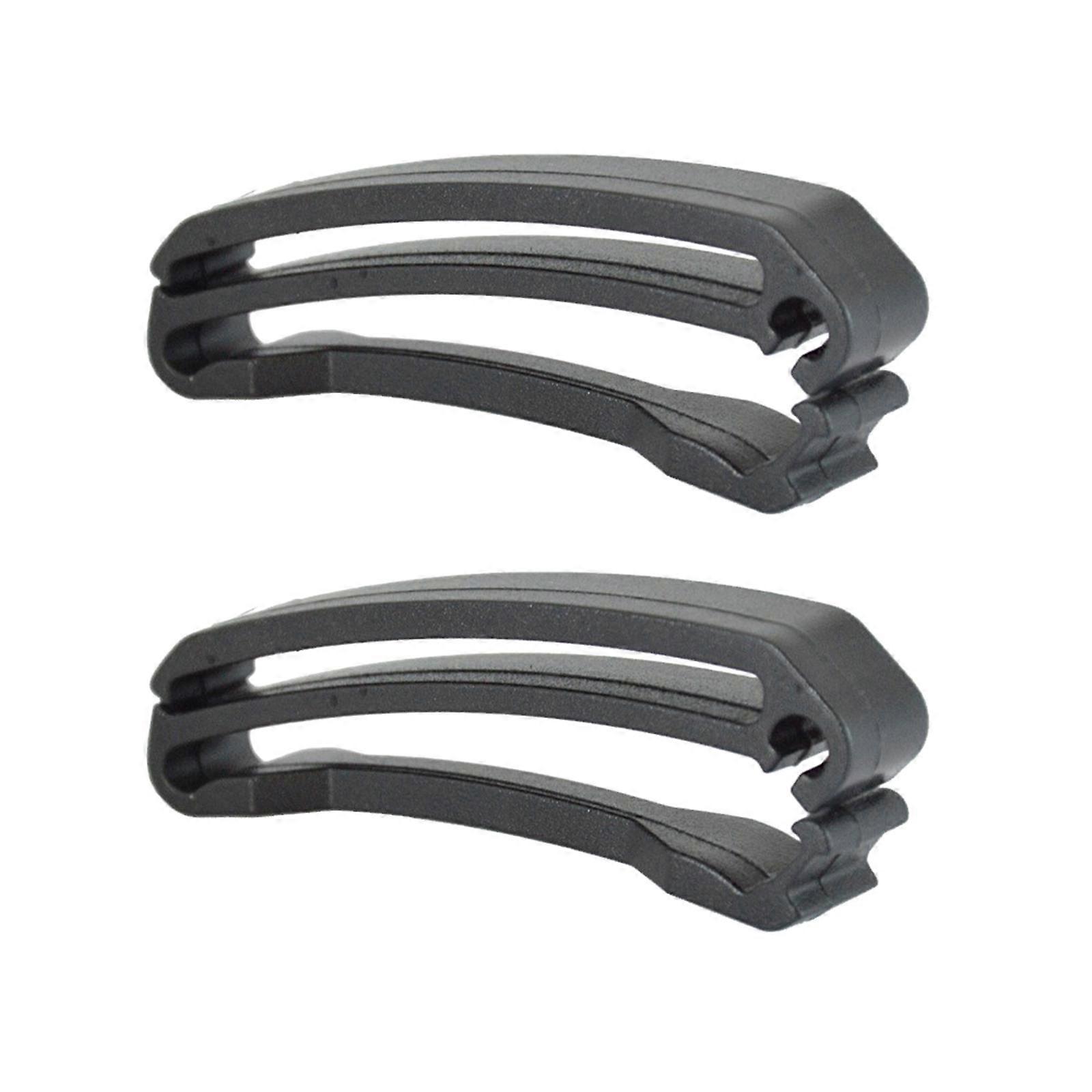 2Pcs Webbing Ending Clip Webbing Buckles Adjust Keeper