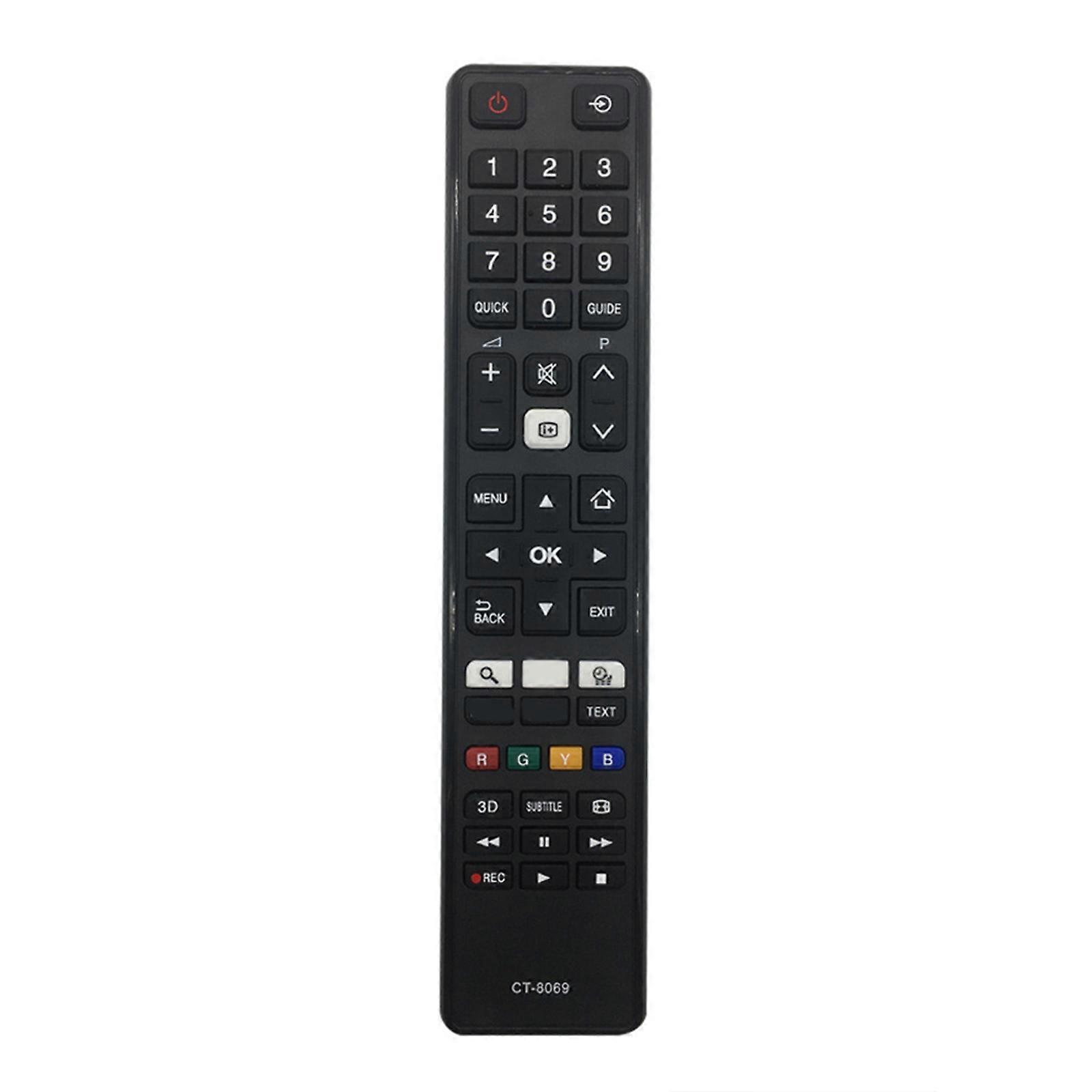 Repalcement TV Remote Control Easy Operation Quick Response Televison Remote CT8069 for 43L3653DB 49U6663DB 49U5766DB