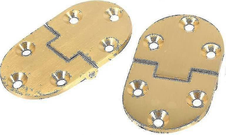 Folding Flip Top Hinge - Solid Brass Backflap Hinge for Table Cabinet Door & Butler Tray