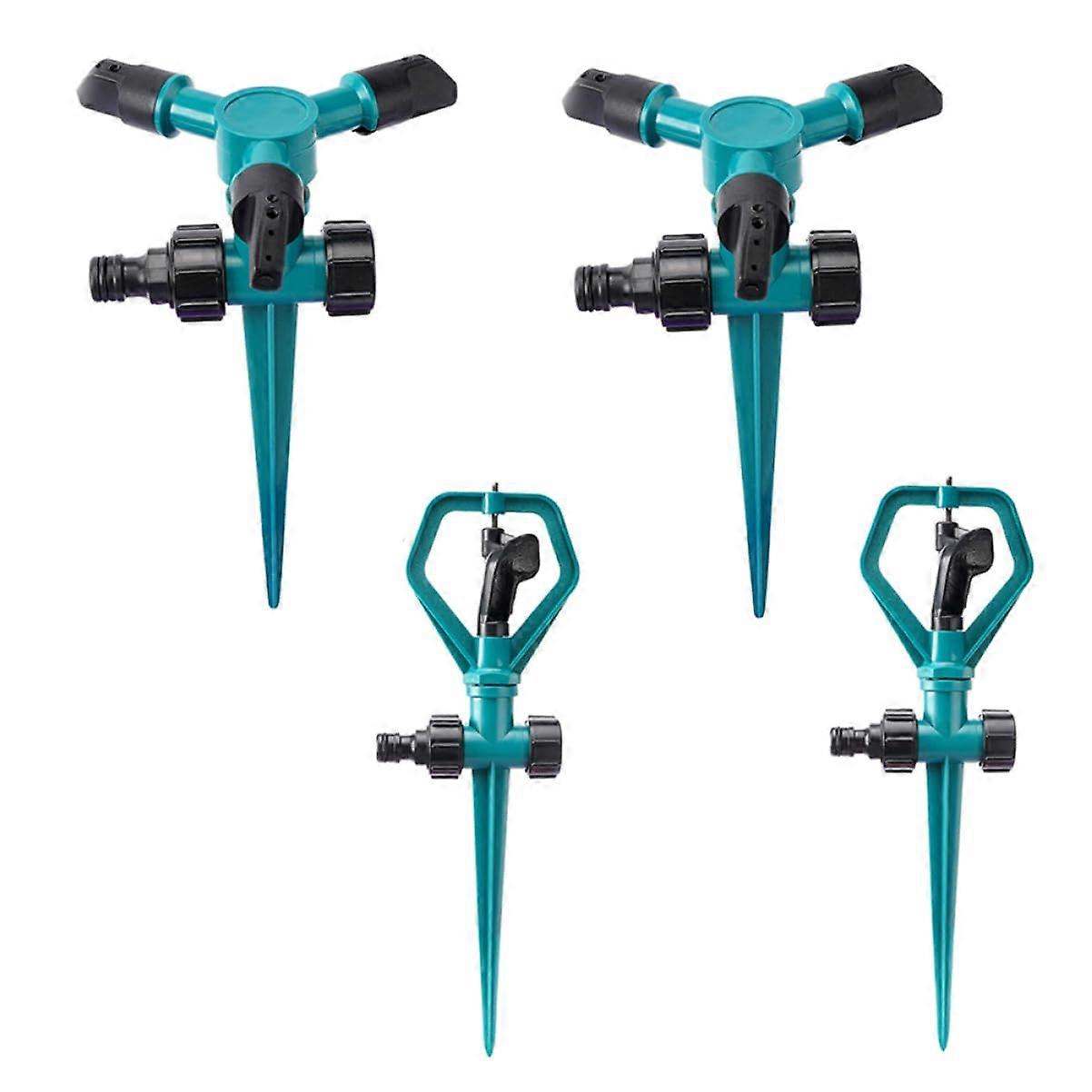 4 Pcs Garden Sprinkler Motion with Sensor ABS