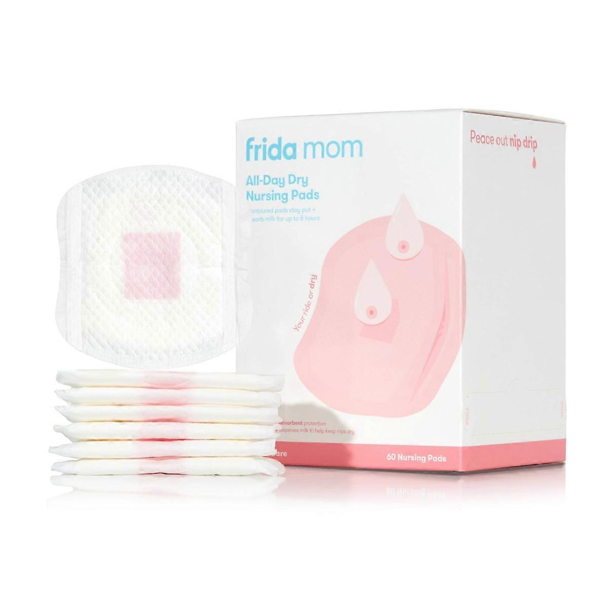Frida Mom Coussinets d’allaitement jetables secs toute la journée - 60ct