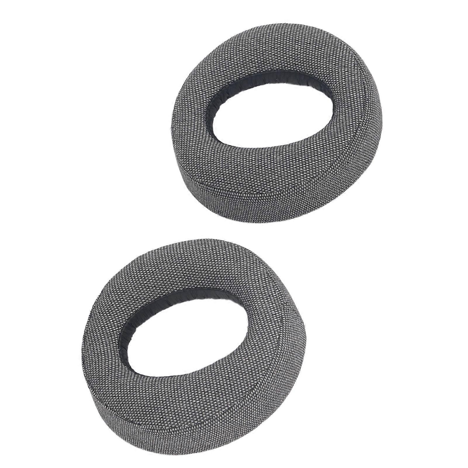 Earpads Cushions for PS5 Pulse 3D Wireless Headset Breathable Linen Noise Isolation Memory Foam Replacement Ear Pads Gray 