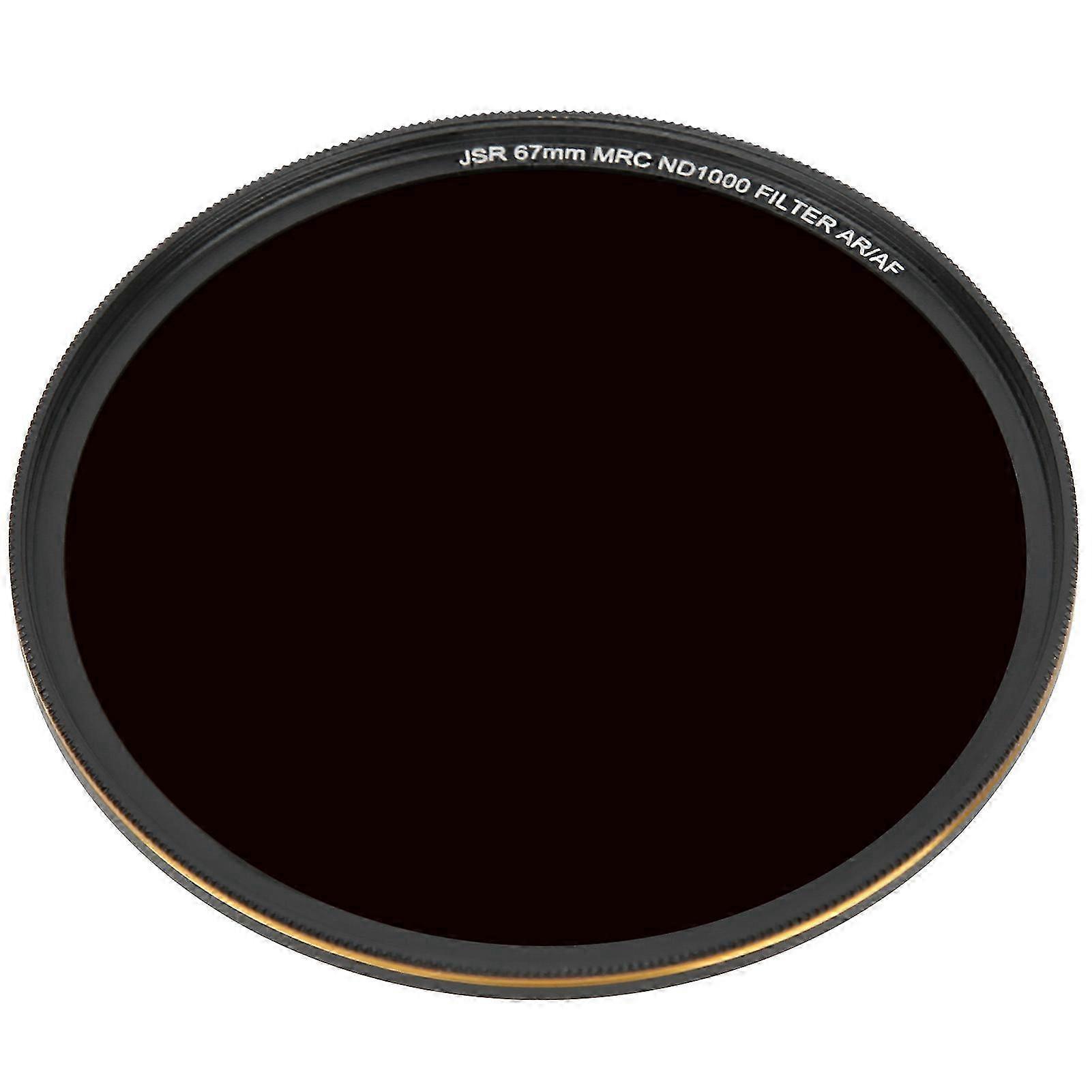 Junestar ND1000 Filter 62mm MultiLayer Coating Waterproof Camera Filter
