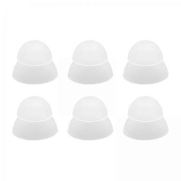 2x6Pcs Earbuds Tips Cap Earbuds Covers Silicone Ear Tips Soft Replacement