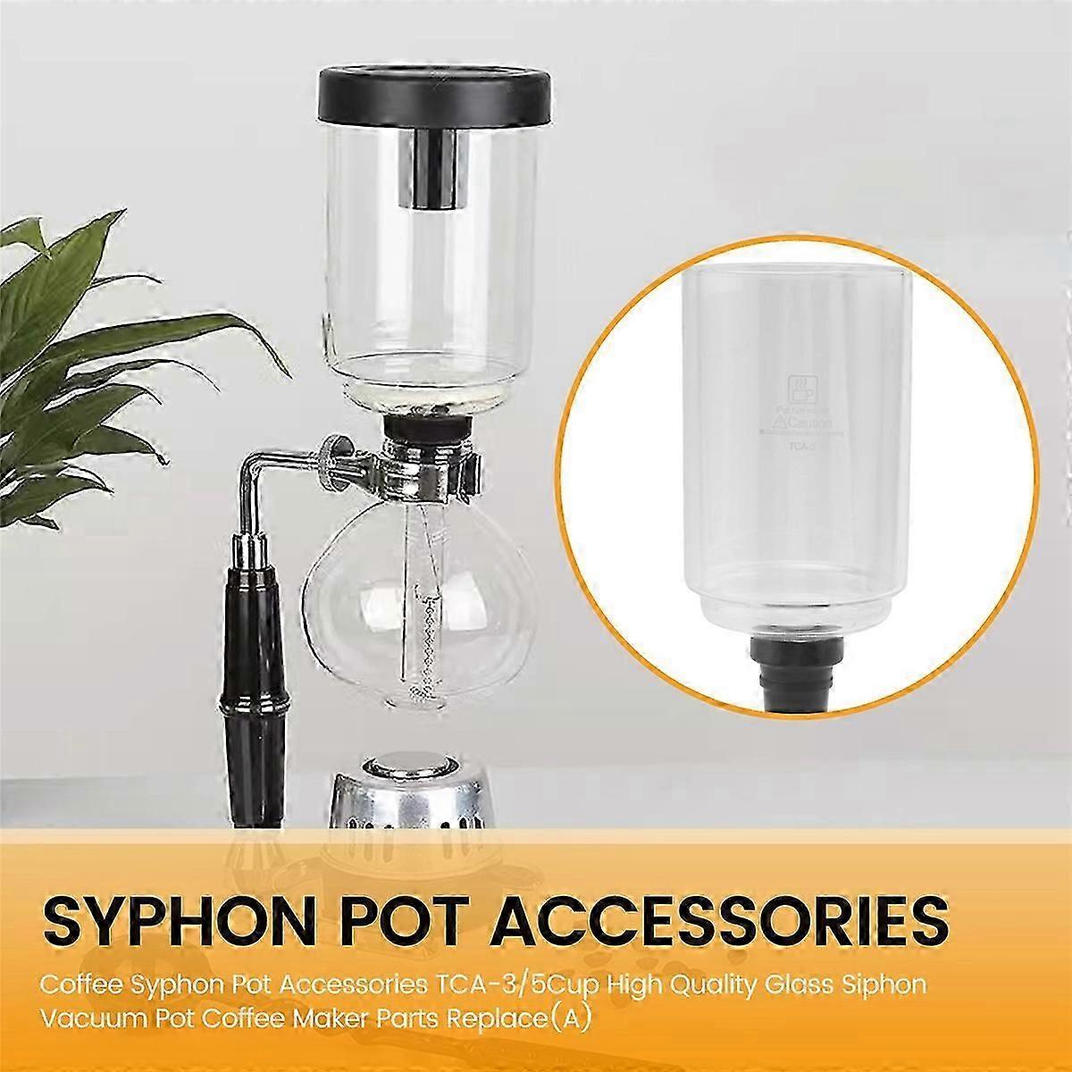 High Quality Glass Siphon Vacuum Pot Coffee Maker Parts Replace(A)