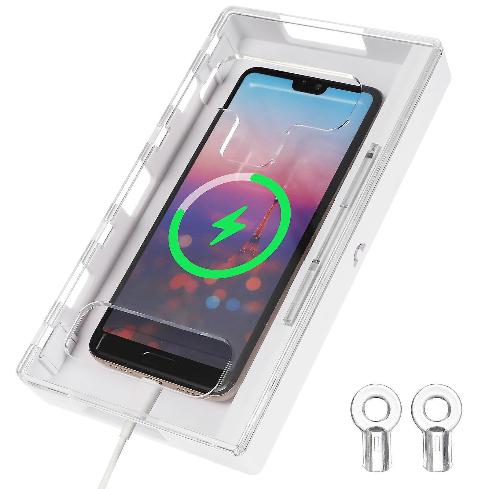 The **Smartphone Lock Box / Transparent Cell Phone Jail with Timer** is a productivity tool designed to help students and others limit distractions