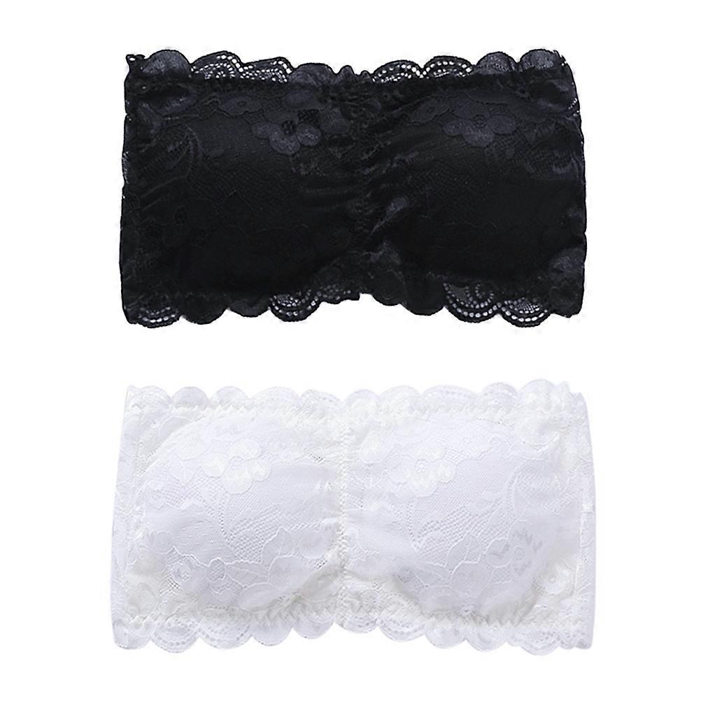 Strapless Lace Bras for Women, Flexible Bandeau Tops for Multiple Occasions