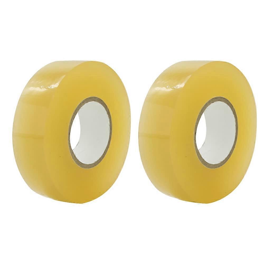Hockey Tape 2 Pack, Transparent Sports Tape for Shin Pads and Socks, 2.4 cm x 28 m Roll, Multi-Purpose Adhesive