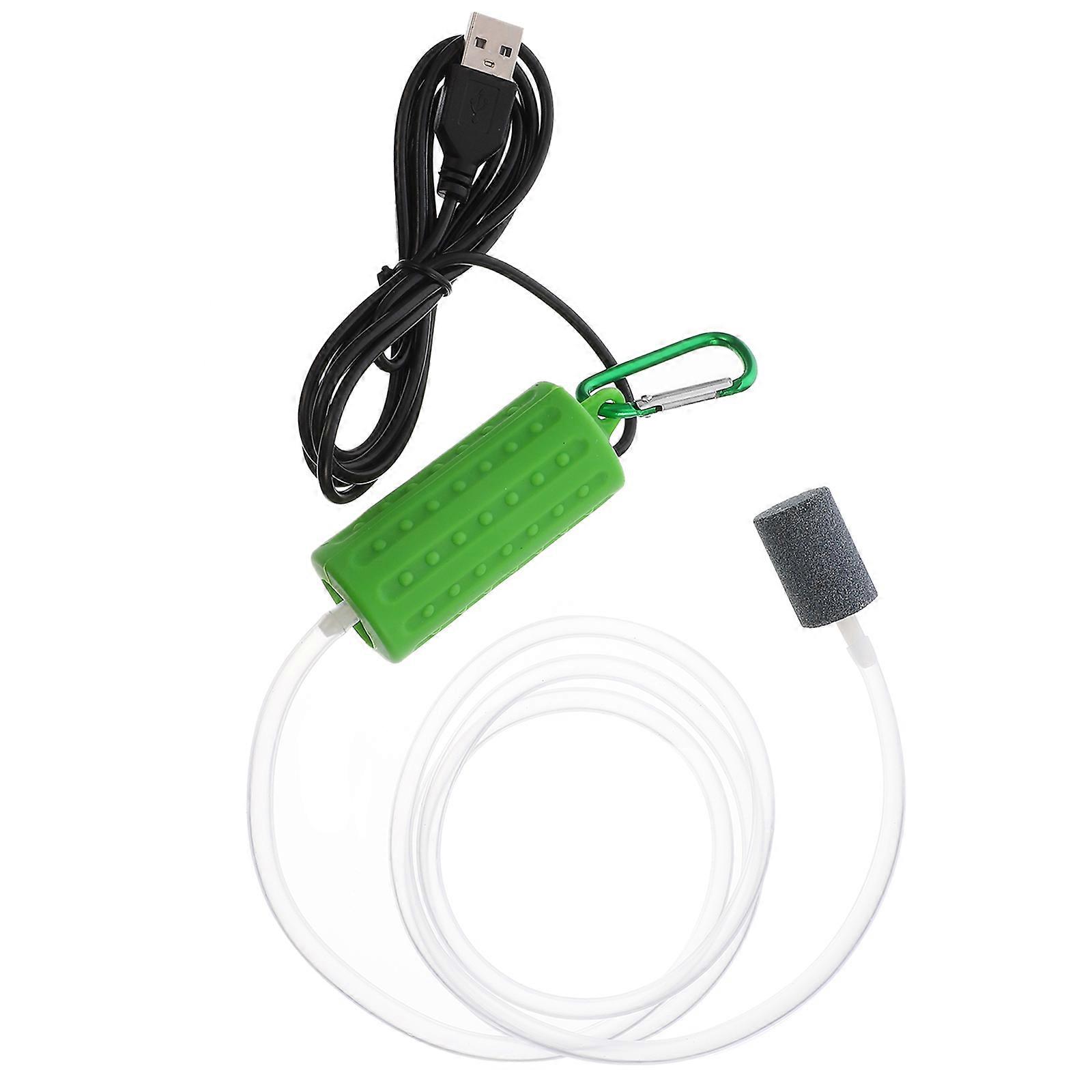 Pump Aerator Low Power Consumption Mute Operation For Aquarium Fishing 1Pcs