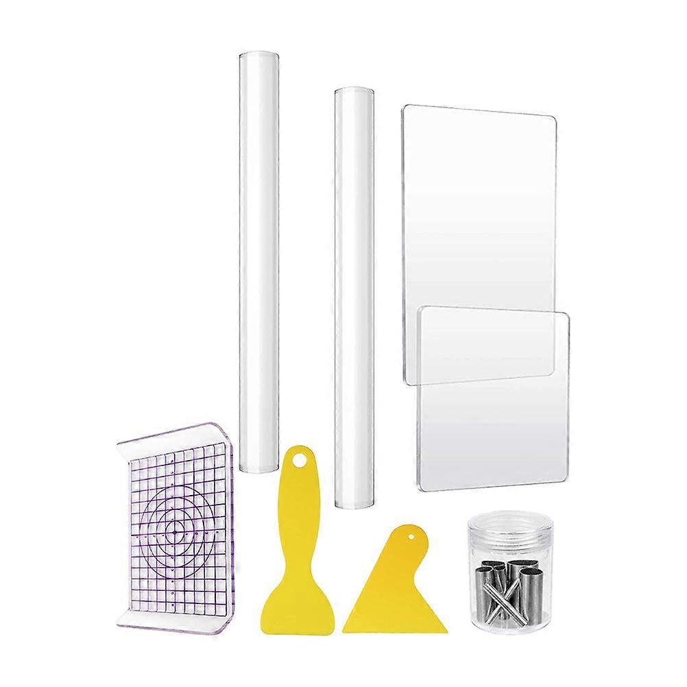 Clay Supplies Double-Sided Clay Tools Professional and Personal Use 20X2.5X2.5CM Shaping 1 Set