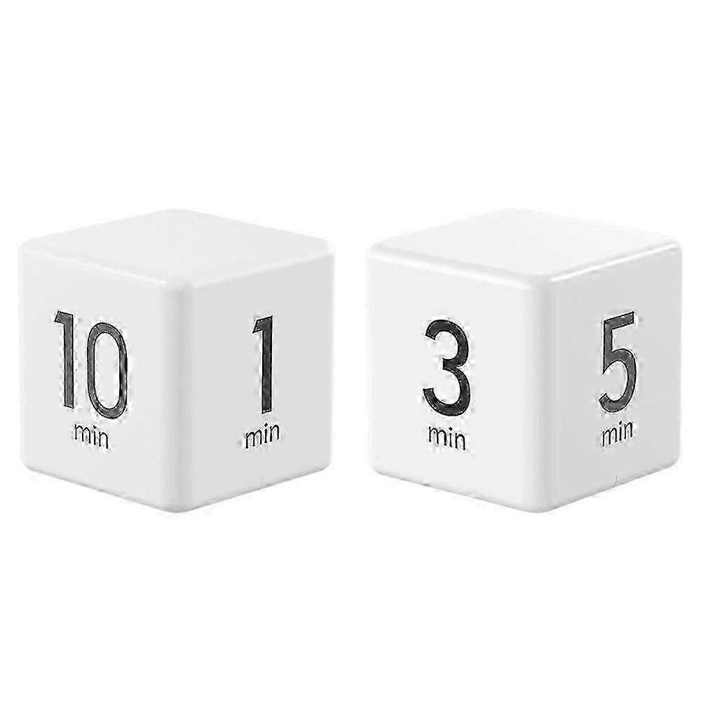 Cube Timer, Time Cube Timer Kitchen Timer Kids Timer for ADHD Productivity Workout Flip Timer-Good SZRH A-F