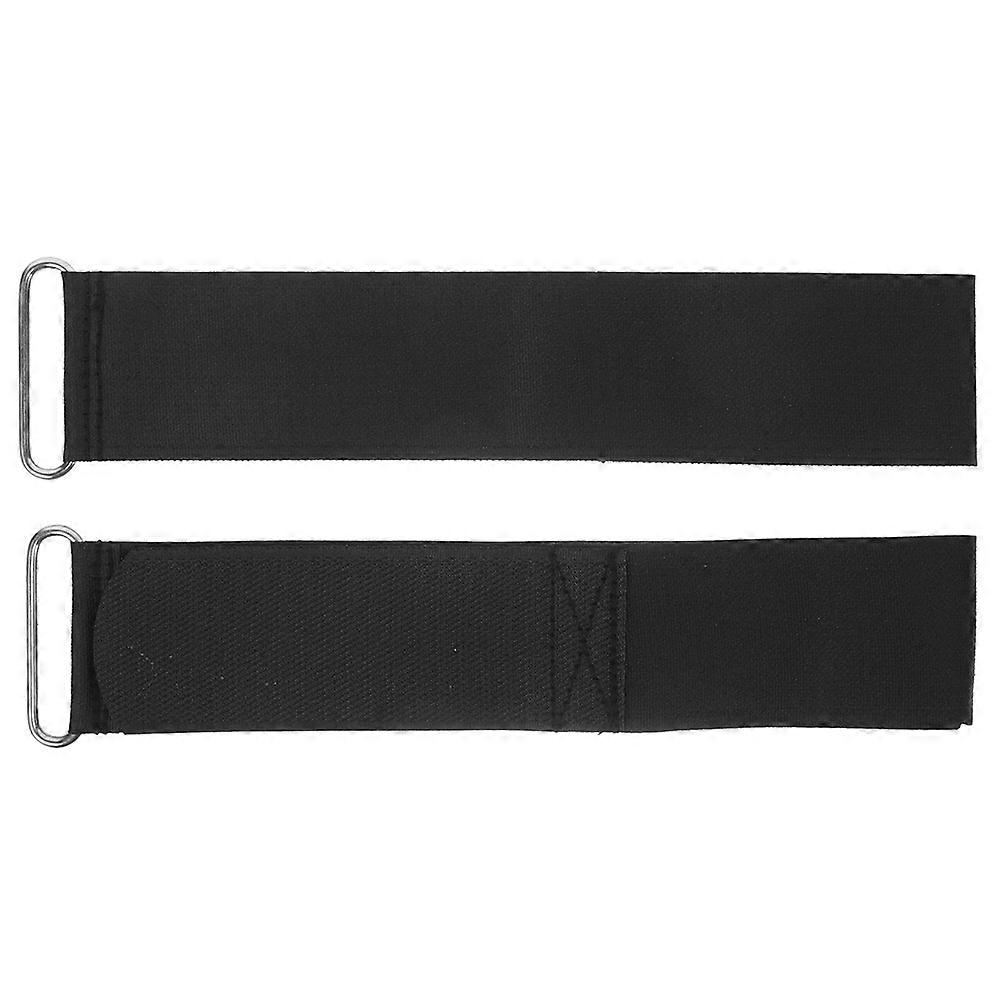 Fixed Straps Adjustable Foot Pedal Straps For Machine Workout Gym Equipment Black 47cm x 5cm x 0.3cm Comfortable Fit 1 Pair