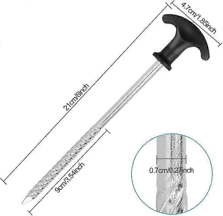 Camping Essentials: 12 Galvanized Non-Rust Tent Peg Stakes