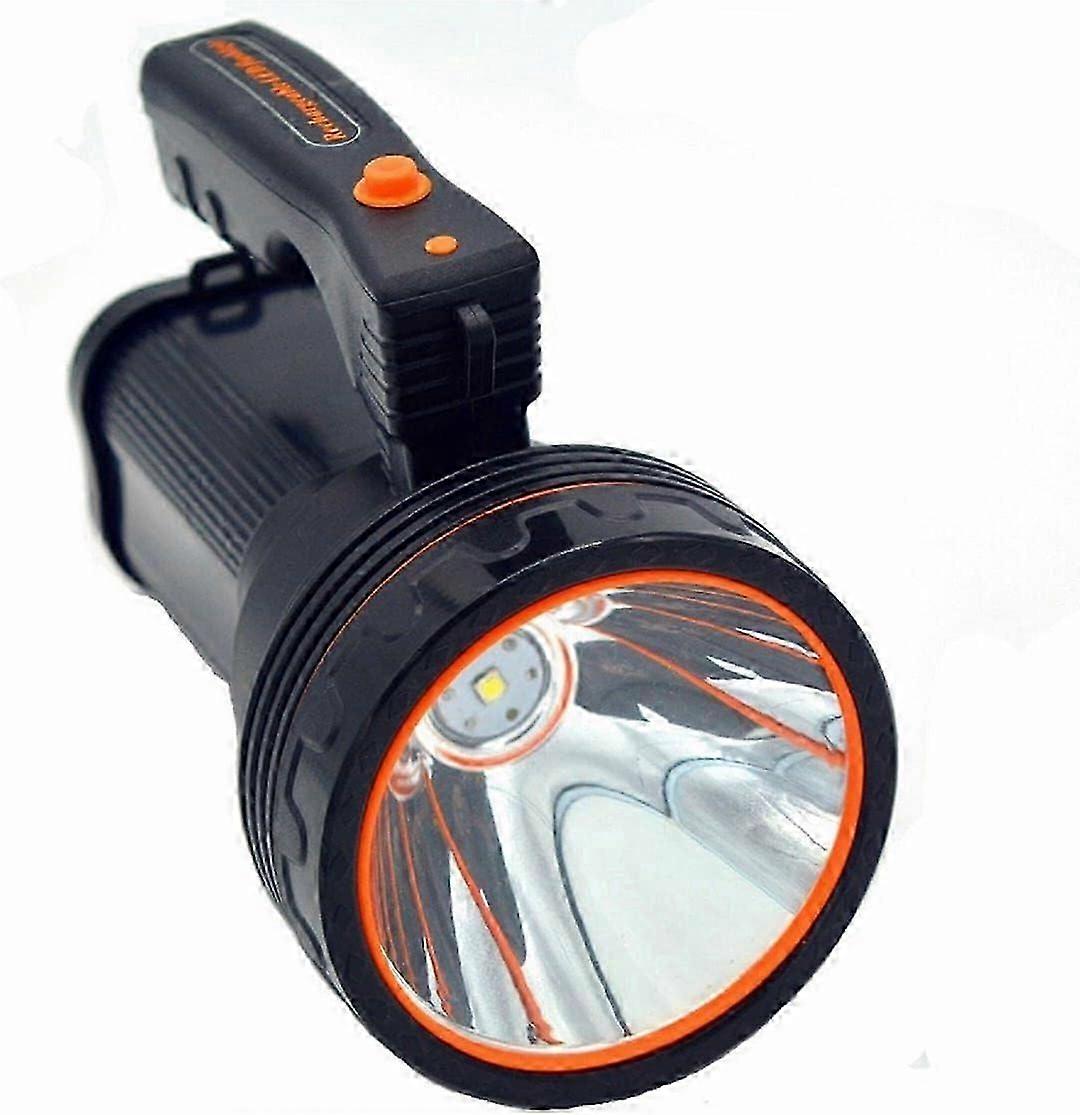 Sharp Black Rechargeable LED Torch