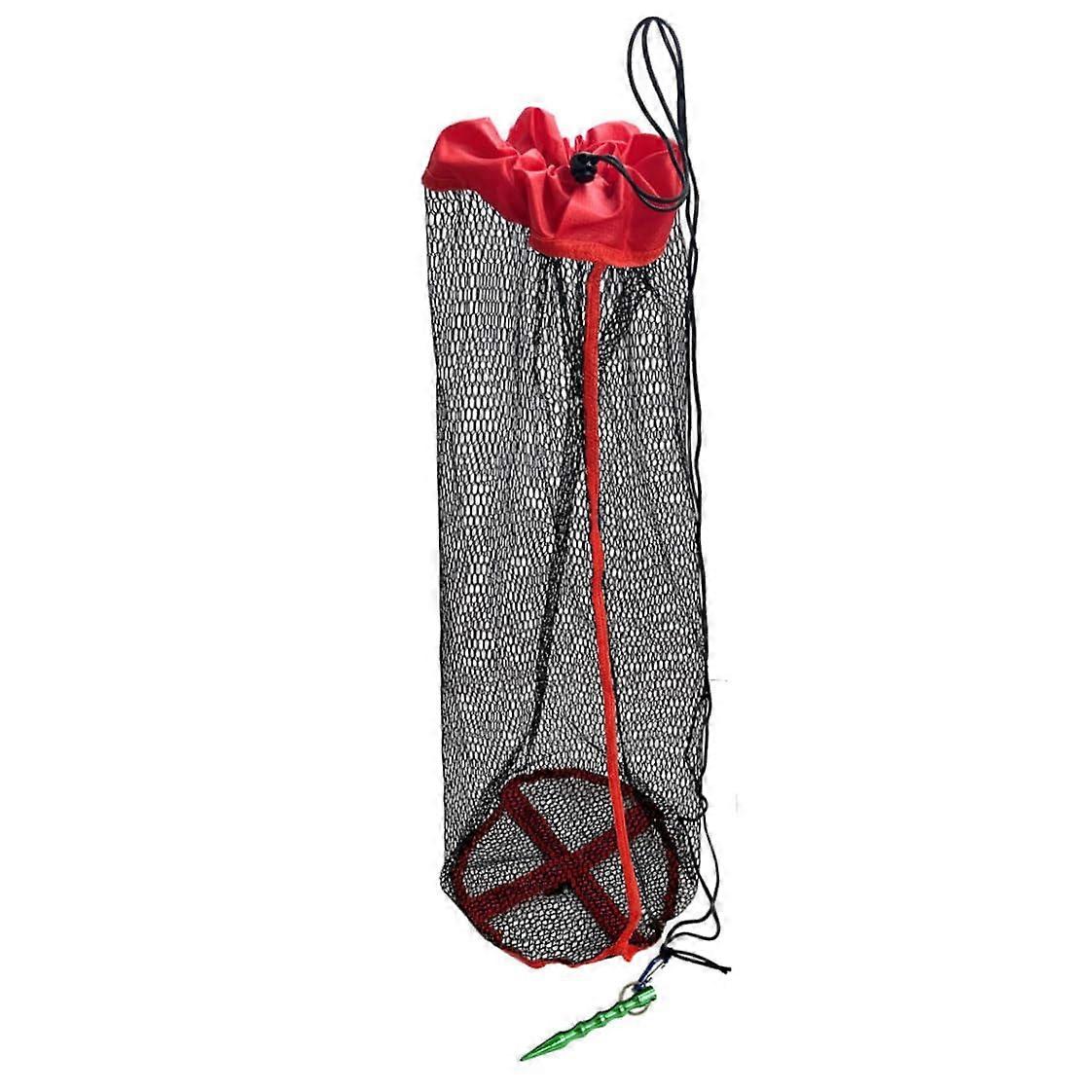 Fishing Bait Bag Live Bait Net Basket Net Bag Cage for Fishing