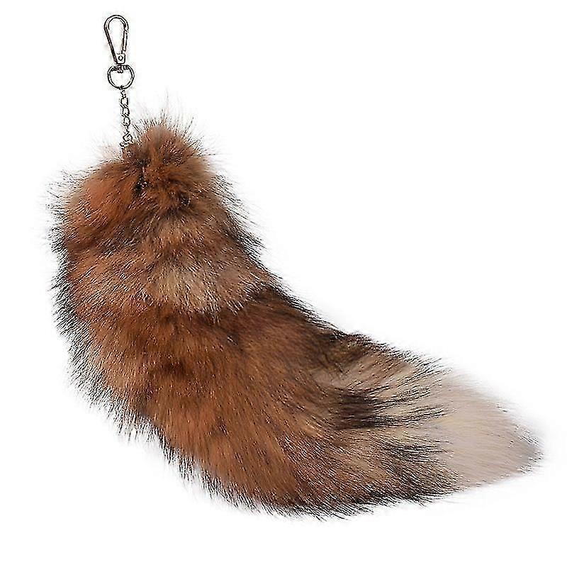 Pendentif Queue De Renard Env. 40 Cm Queue D’animal Extra Large Porte-clés Sac De Fourrure Pendentif Voiture Antenne Fourrure Pendentif Queue De Renard Decoration_llk13-hy