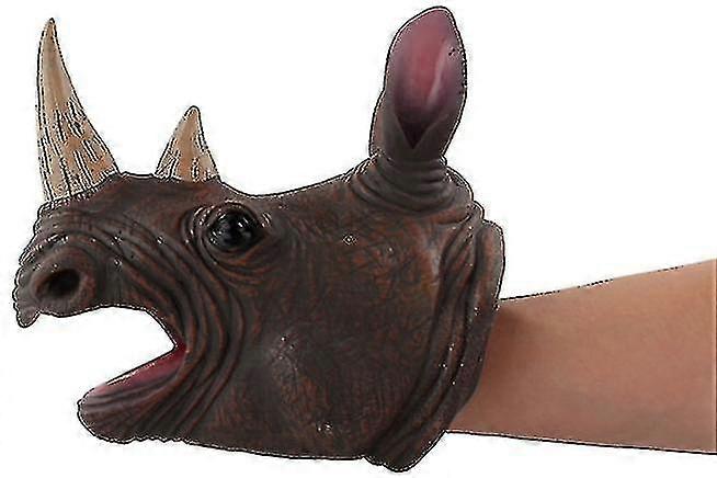 Dinosaur-Themed Hand Puppet Toys and Gloves for Kids - Fun Animal Head Puppet Figures for Playtime Adventures