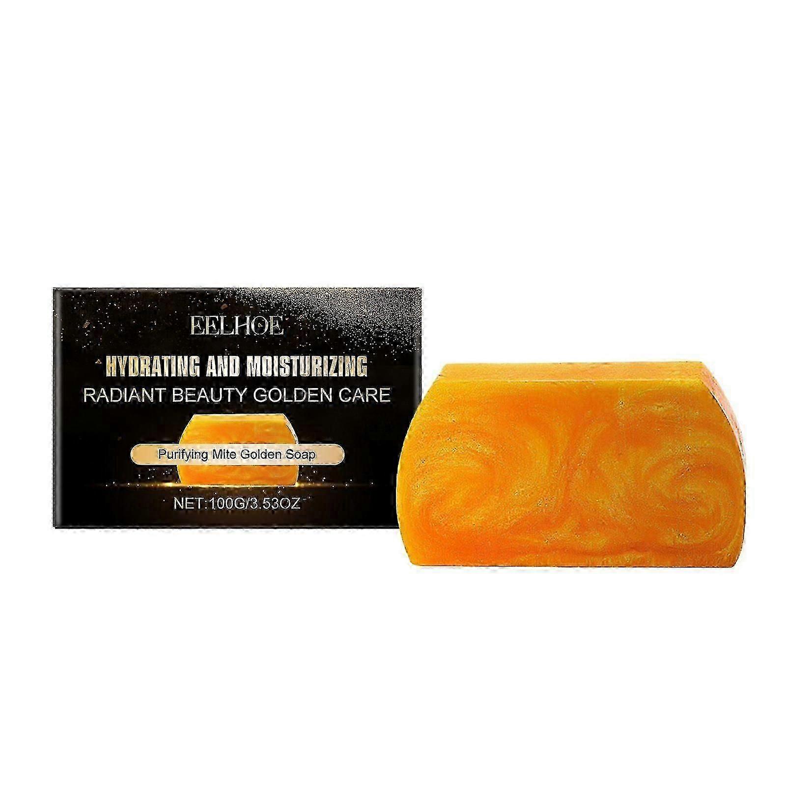 Purifying Mite Golden SoapMoisturizing and nourishing soap, deep cleaning pores