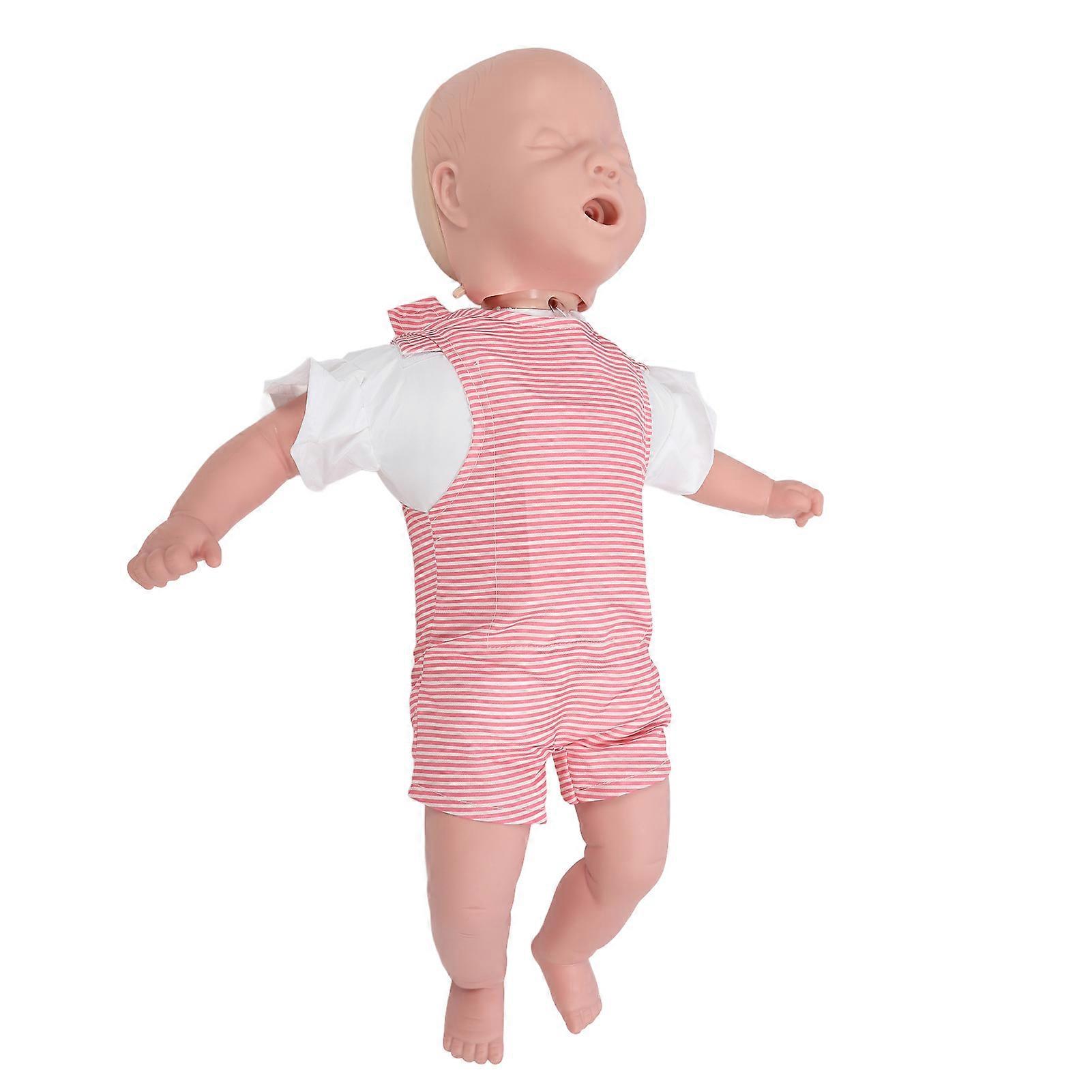 Cardiopulmonary Resuscitation Infant Manikin Professional Infant Doll Simulation Body Structure Manikin for Training 
