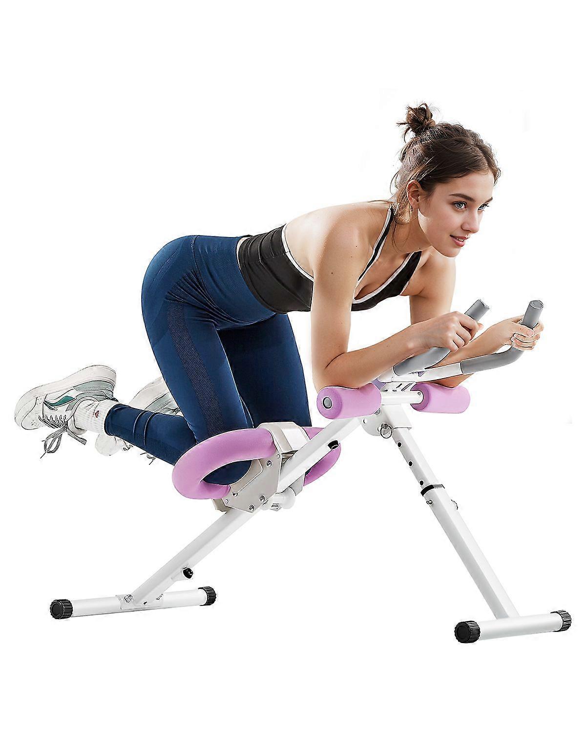 AB Träningsmaskin, Ab Träningsutrustning på hemmagymmet, Core & Magtränare, 330 lbs Viktkapacitet Styrketräning Ab Cruncher