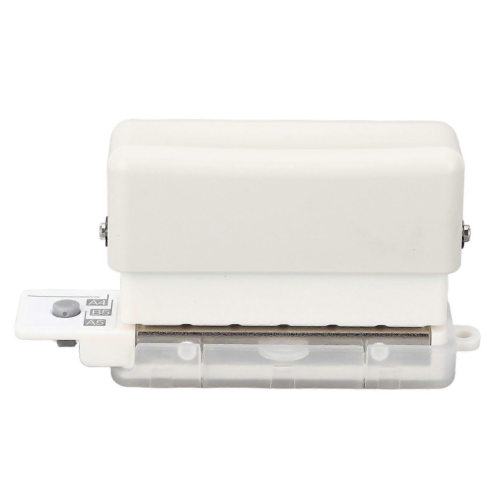 2025 Latest Model Hole Paper Punch White Color Accurate ABS Portable Mini 6