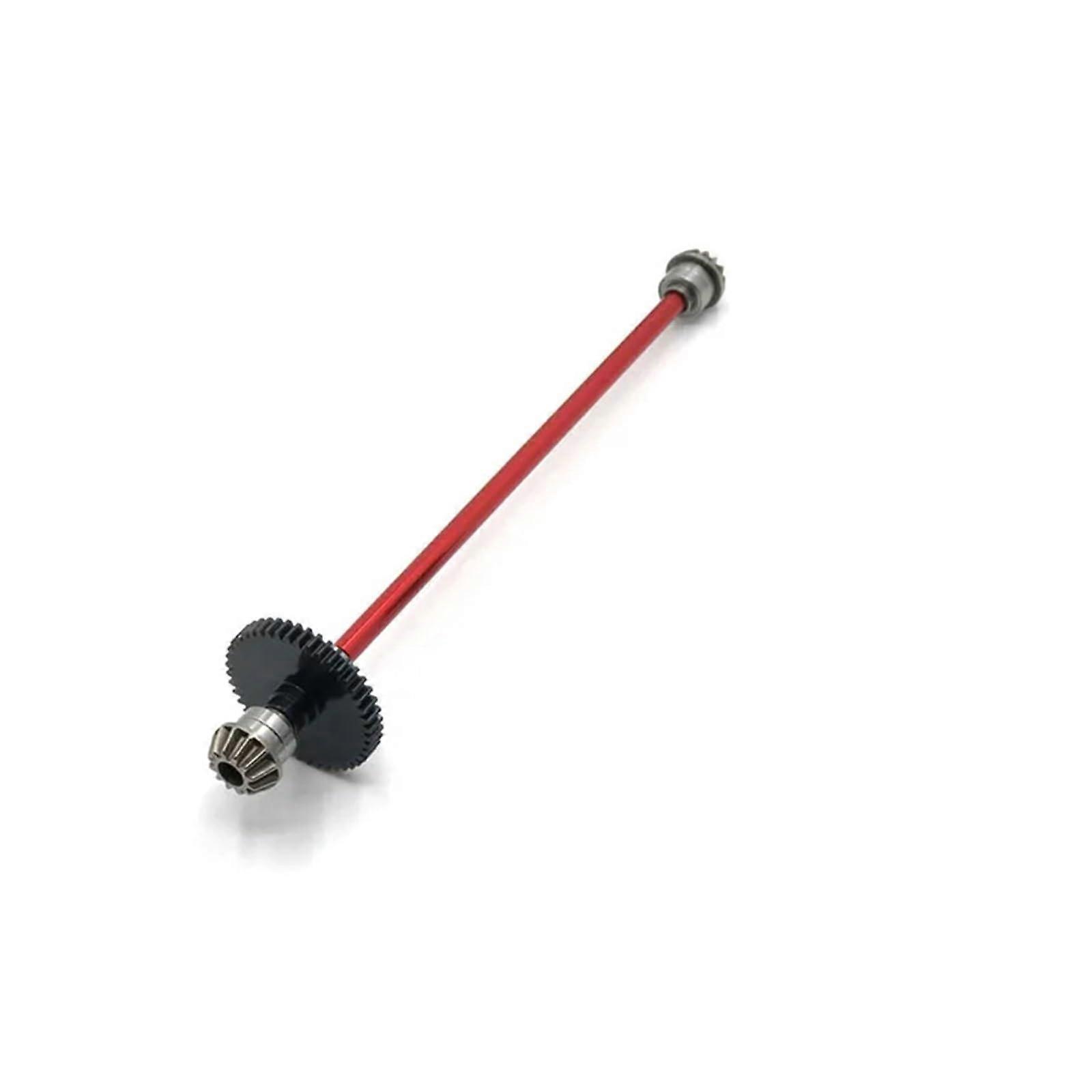 Center Drive Shaft Assembly for 1/14 RC Car with Reduction Gear 27T Motor Upgrade Parts Red