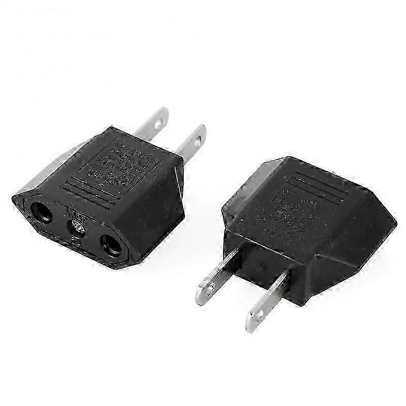 Power Plug Adapter US To EU Euro Europe Plug Power Plug Converter Travel Portable Adapter China