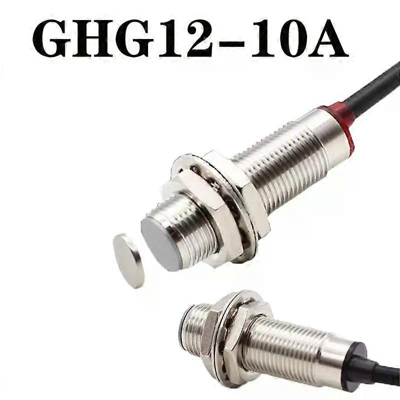 1PCS Interrupteur à induction de proximité magnétique GHG12-10A DC Capteur universel à deux fils 0-36V normalement ouvert 24V