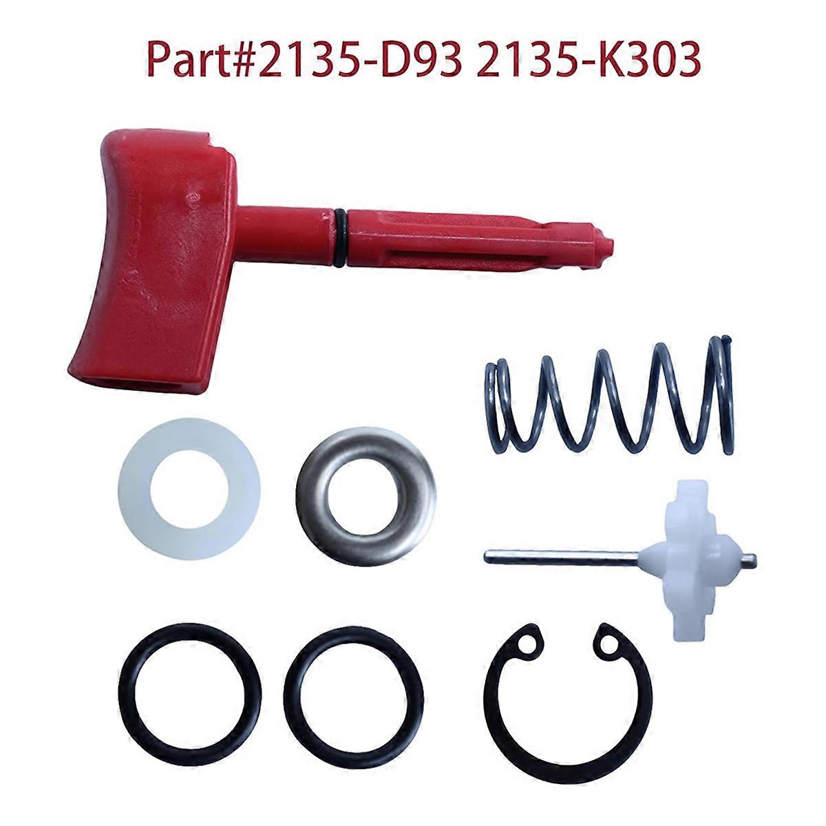 2135-K303 Air Inlet Kit and 2135 D93 Trigger Assembly Compatible with for 2115TIMAX Impact Wrench