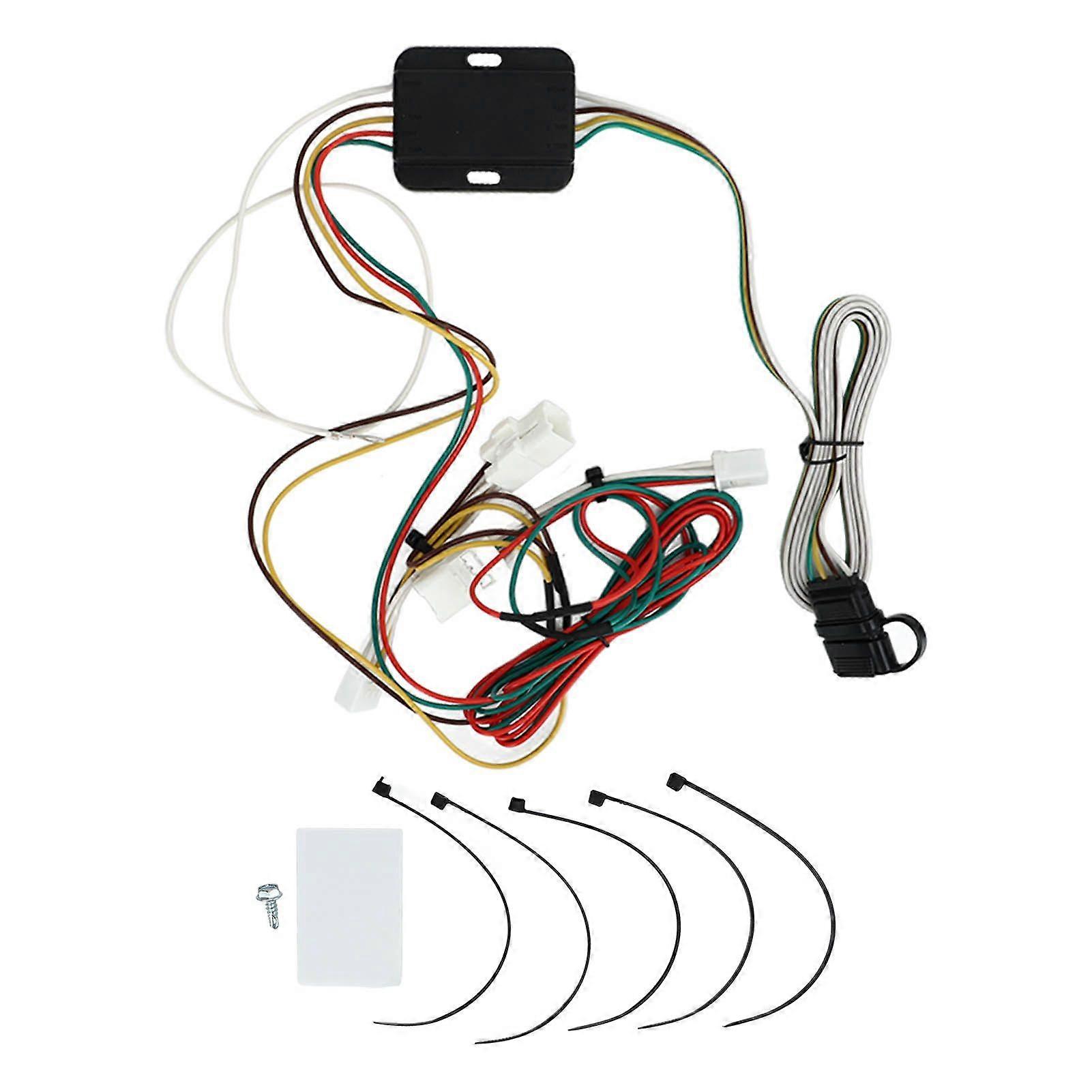 4 Pin Trailer Wiring Harness 55307 Sensitive Flexible Fast Connection Fit for RAV4 2001?2005